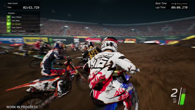 Monster Energy Supercross　スクウェア・エニックス